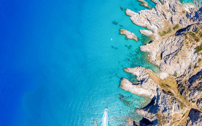 spiaggia di grotticelle a capo vaticano
