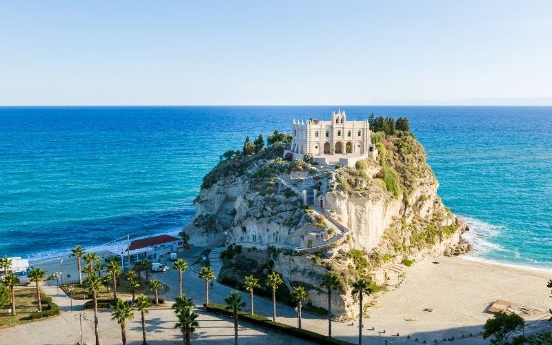 Spiaggia di Tropea: Spiaggia di Santa Maria dell'Isola